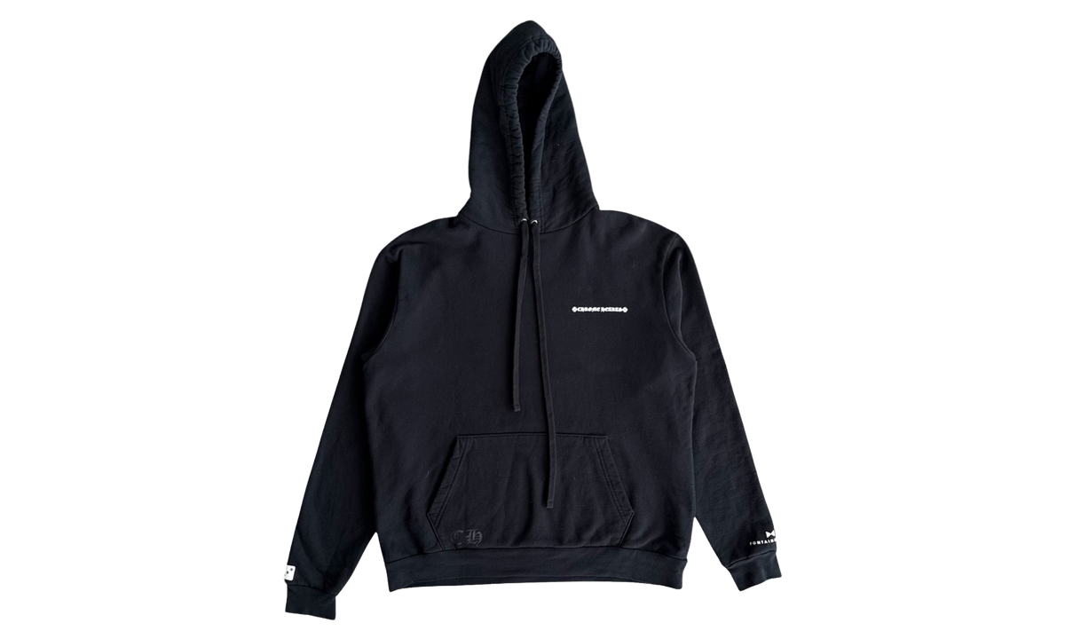 Fontainebleau Exclusive Dice Horseshoe Logo Hoodie "Black & White" CHRM1991