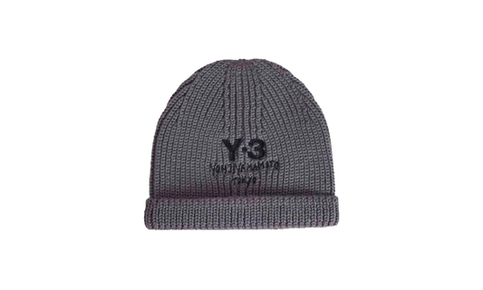 Y3 Chunky Knit Beanie "Granite" JX8309