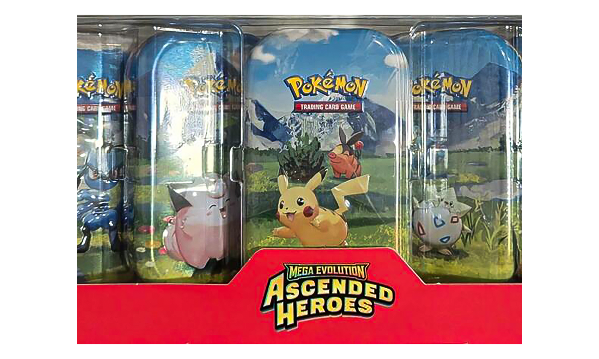 Mega Evolution Ascended Heroes Collection "Sealed mini tins 5-Pack - Costco Exclusive - 2025" POKE076