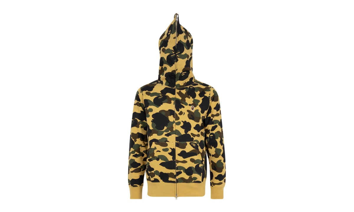 1st Camo One Point Full Zip Hoodie "Camo Yellow" 0ZXSWM115017I YEX