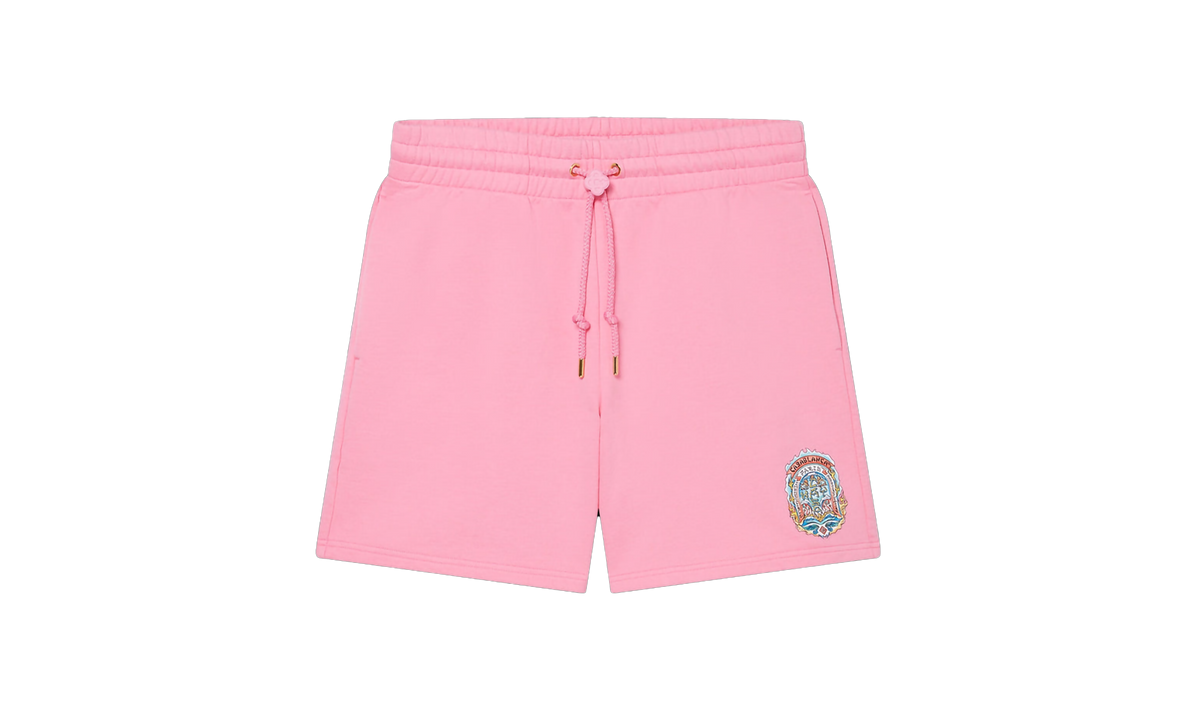 Casa Way Skate Printed Sweatshorts "Pink" MS25 JTR 003 01