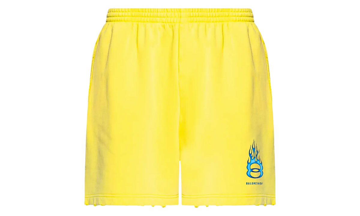 Burning Unity Bermuda Shorts "Yellow" 676137 TQVW9 7411
