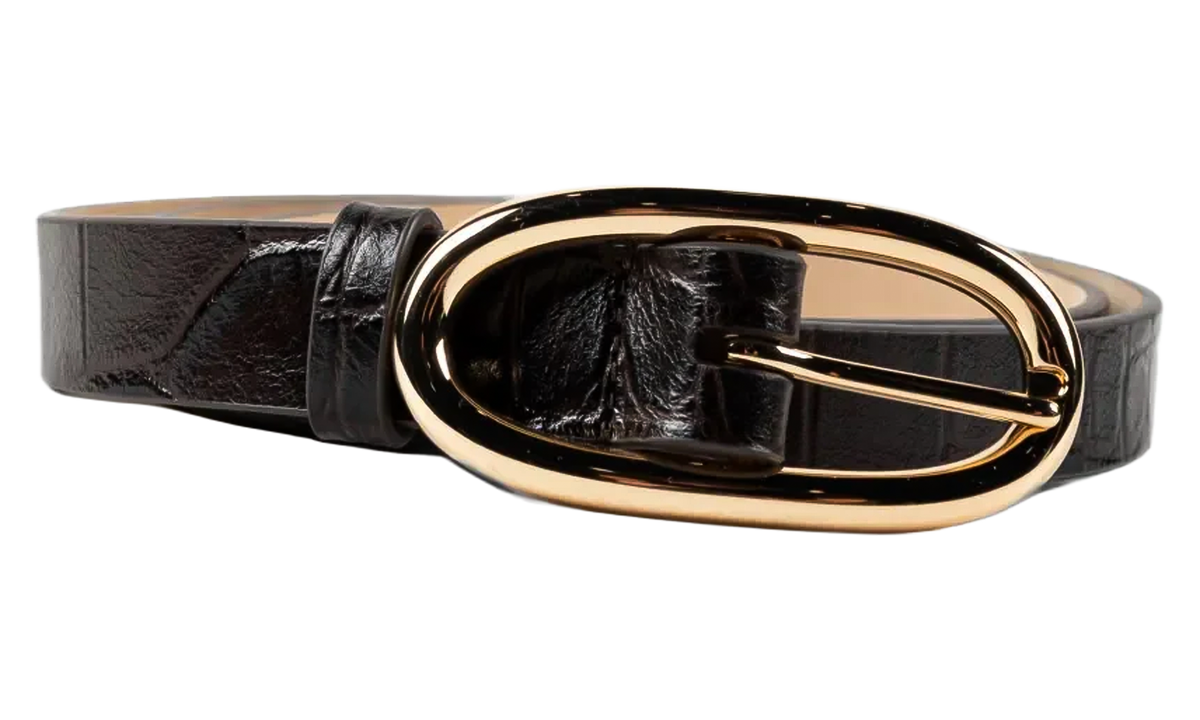 Pierced Belt "Cocoa / Gold" 183037 201