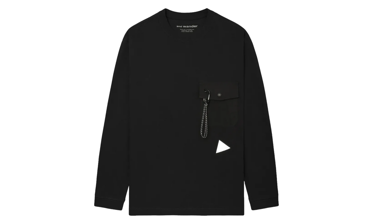 Heavy Cotton Pocket LS Tee "Black" 5745284082-010