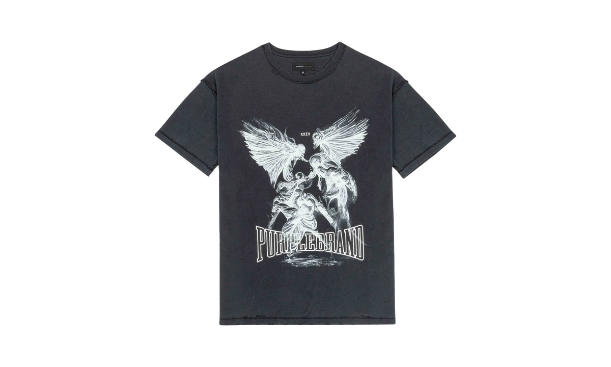 Textured Inside Out Tee #2 "Black" P101 JFBB224