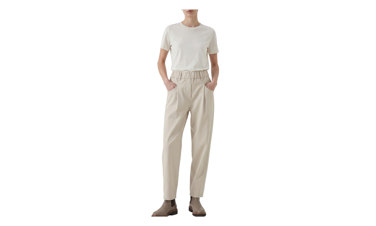 Relaxed Trousers WMNS "Light Beige" BRUN2650