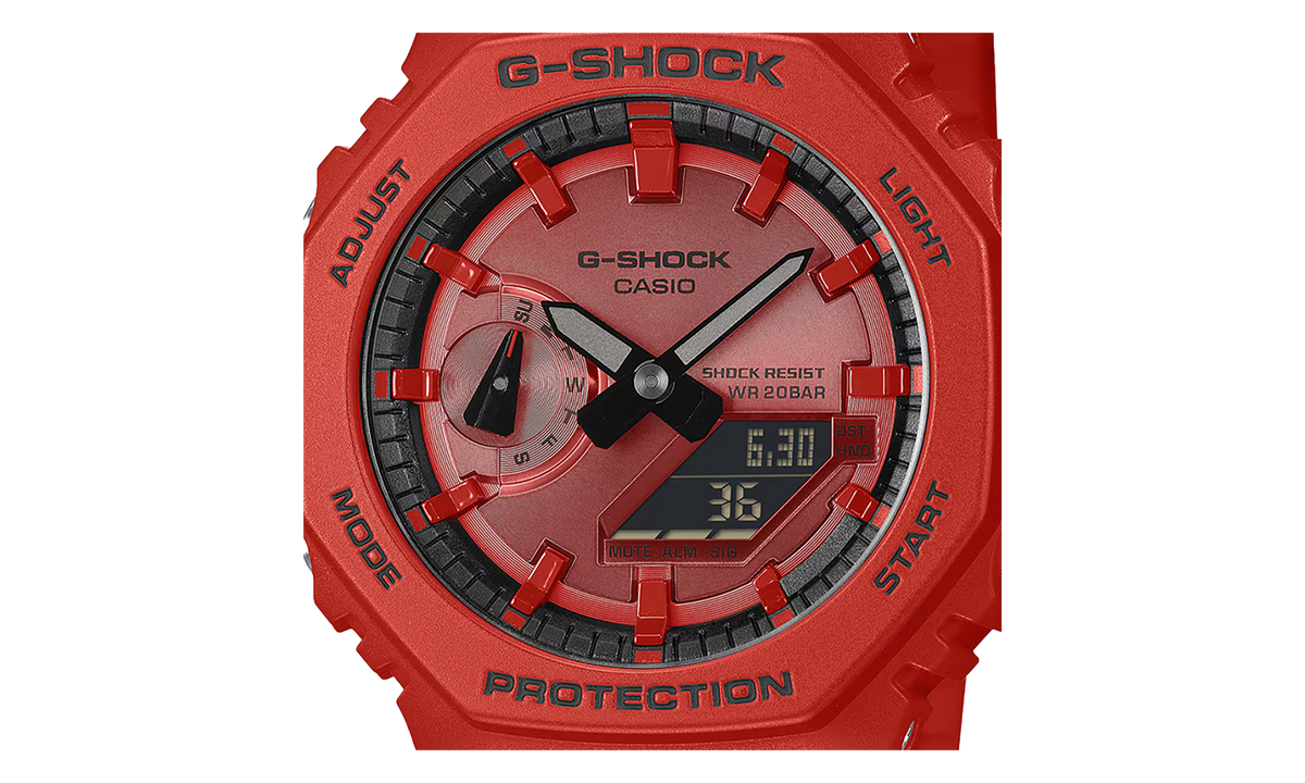 G-Shock Analog-Digital 2110 Series "Red / Black" GA 2100RRB 4A