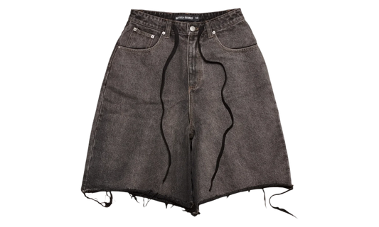 182 Shorts "Half Washed Black" BD054