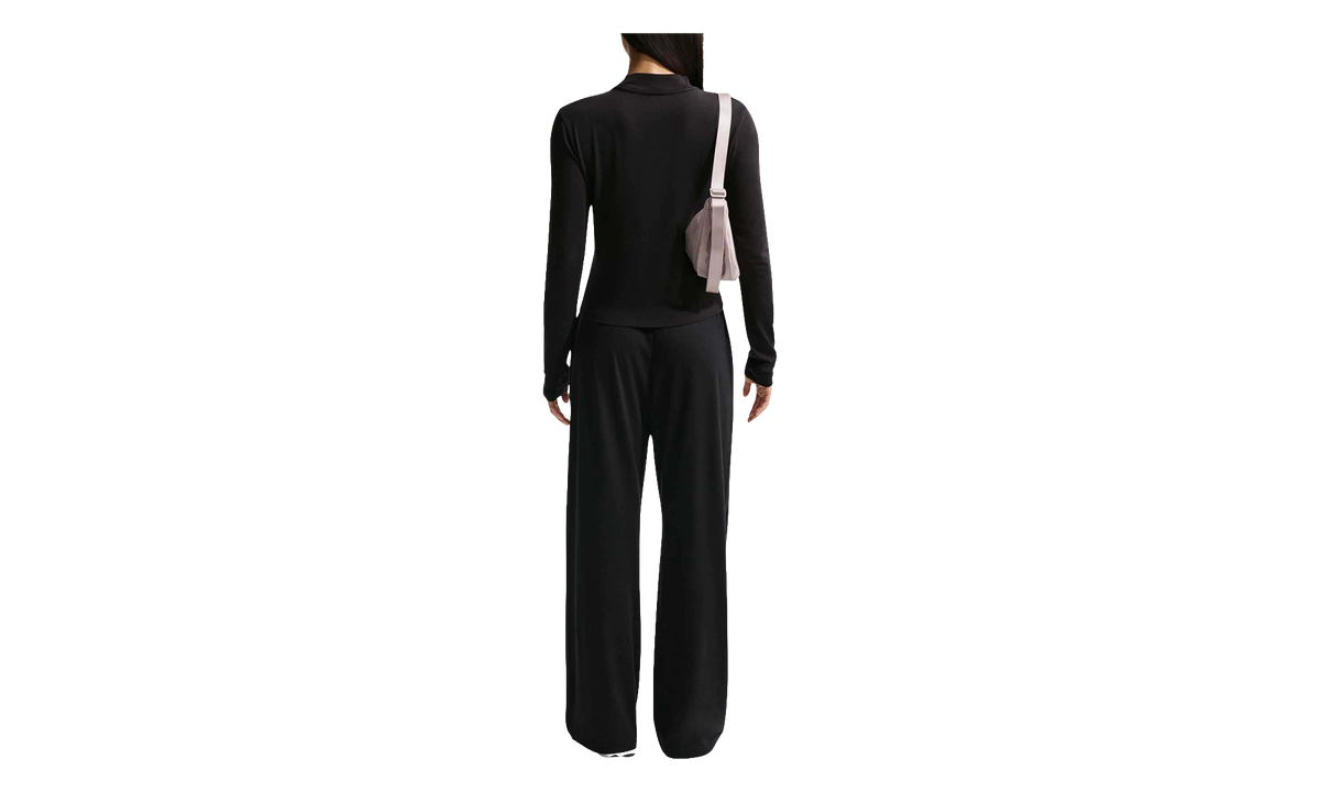 Sportswear Chill Knit Mid-Rise Lightweight Open-Hem Pants WMNS "Black / Chalk" IQ0092 010