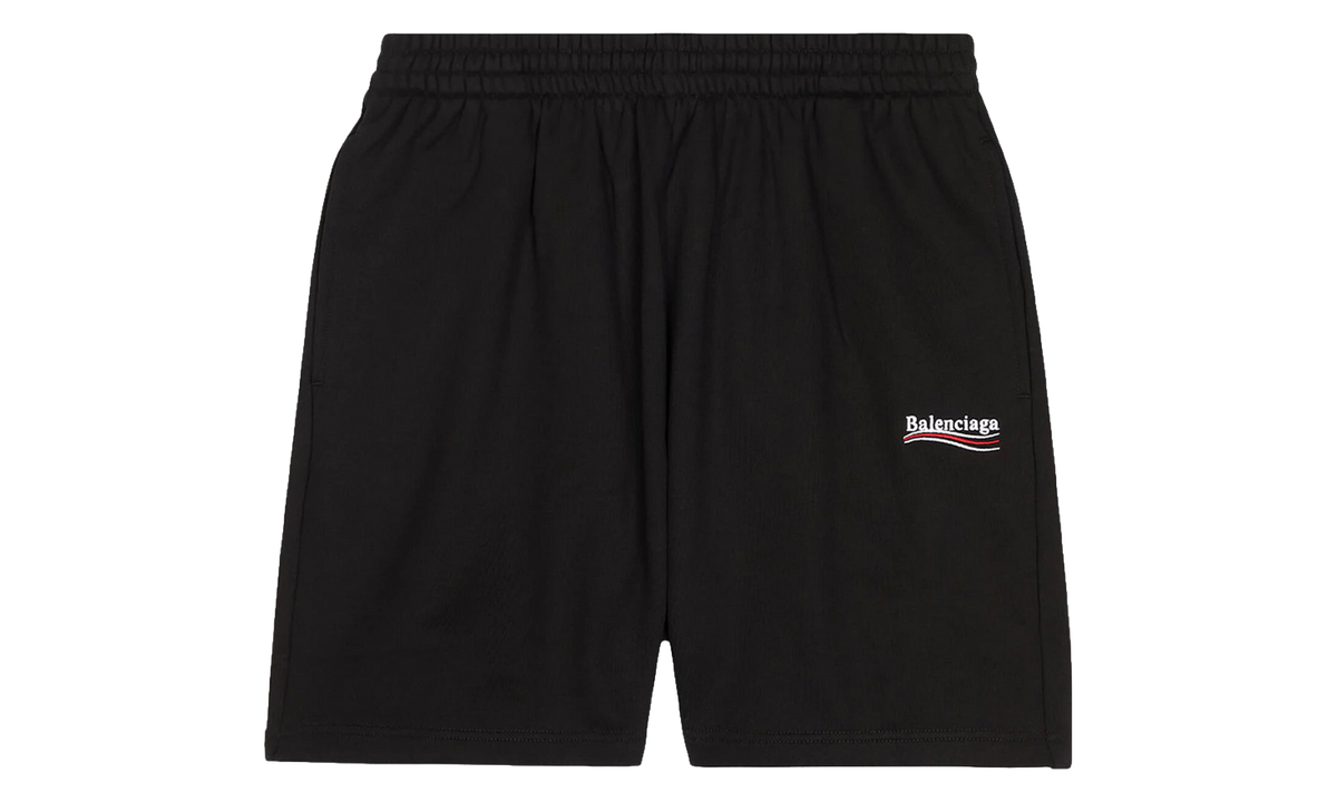 Political Campaign Sweat Shorts "Black / White" 676137 TKVI9 1070
