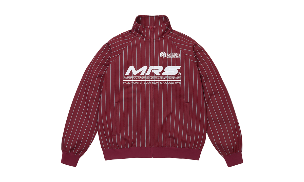 Martine Rose Track Jacket "FW26 - Maroon" SU29001
