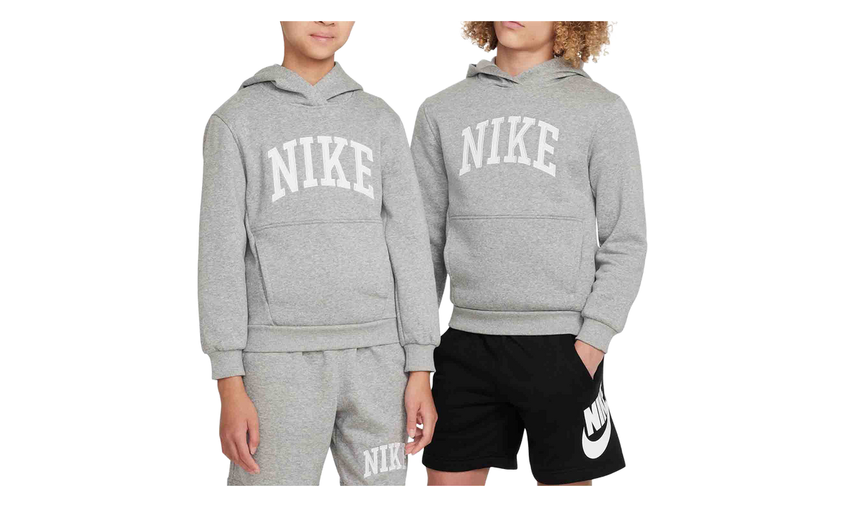 Sportswear Club Fleece Hoodie GS "Dark Grey Heather" HJ3156 063