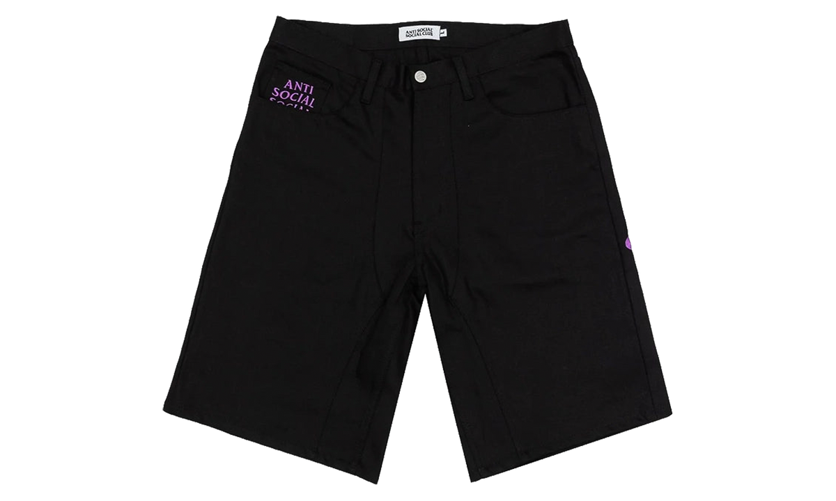 Chainstitch Carpenter Shorts "Black" ASSCSS26BM18