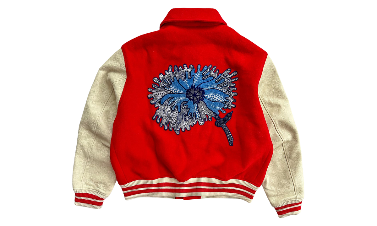 Yayoi Kusama Varsity Jacket "Red & White" 1AB8I2