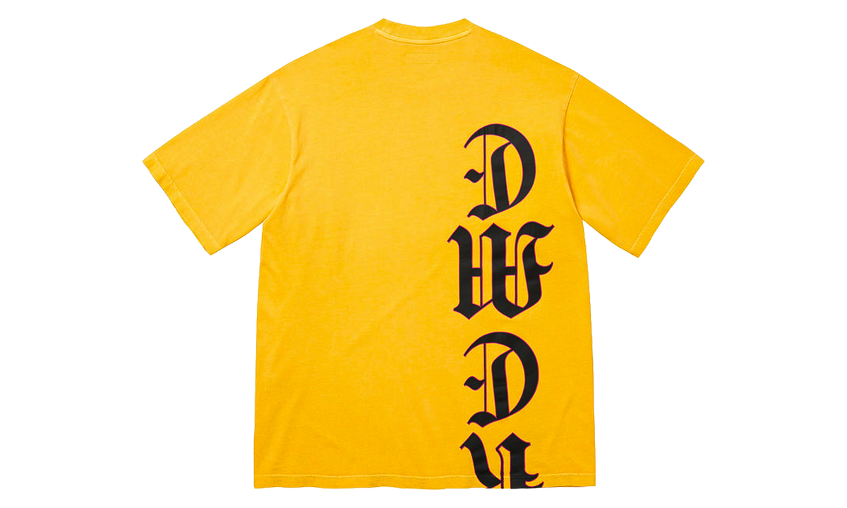 Cracked Vertical S/S Top "FW26 - Yellow" SU29032