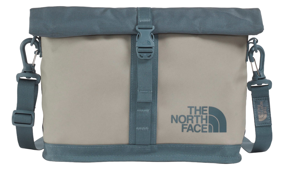 Base Camp Shoulder Bag "Stone Slab / Granite Grey" NF0A8BK6L45