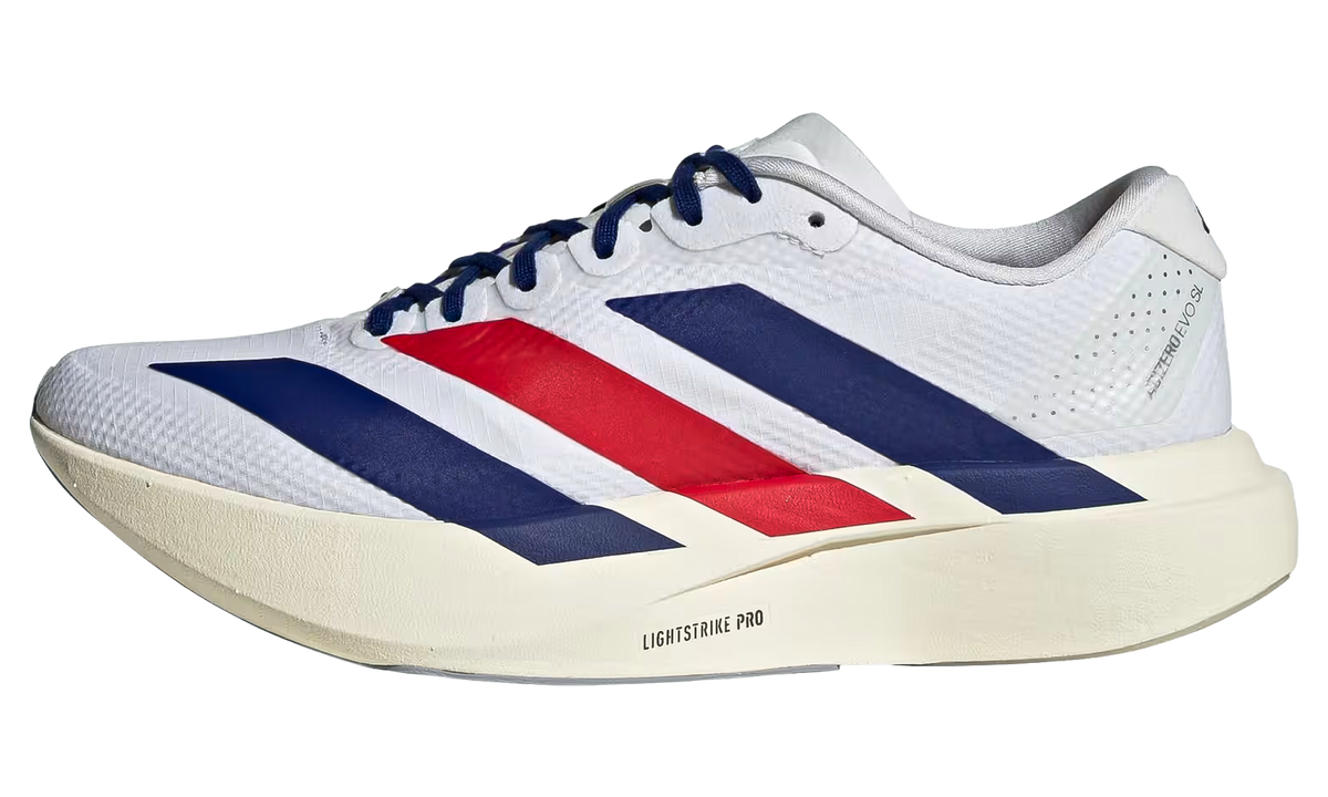 Adizero EVO SL WMNS "Cloud White/Mystery Ink/Pure Ruby" KK3721