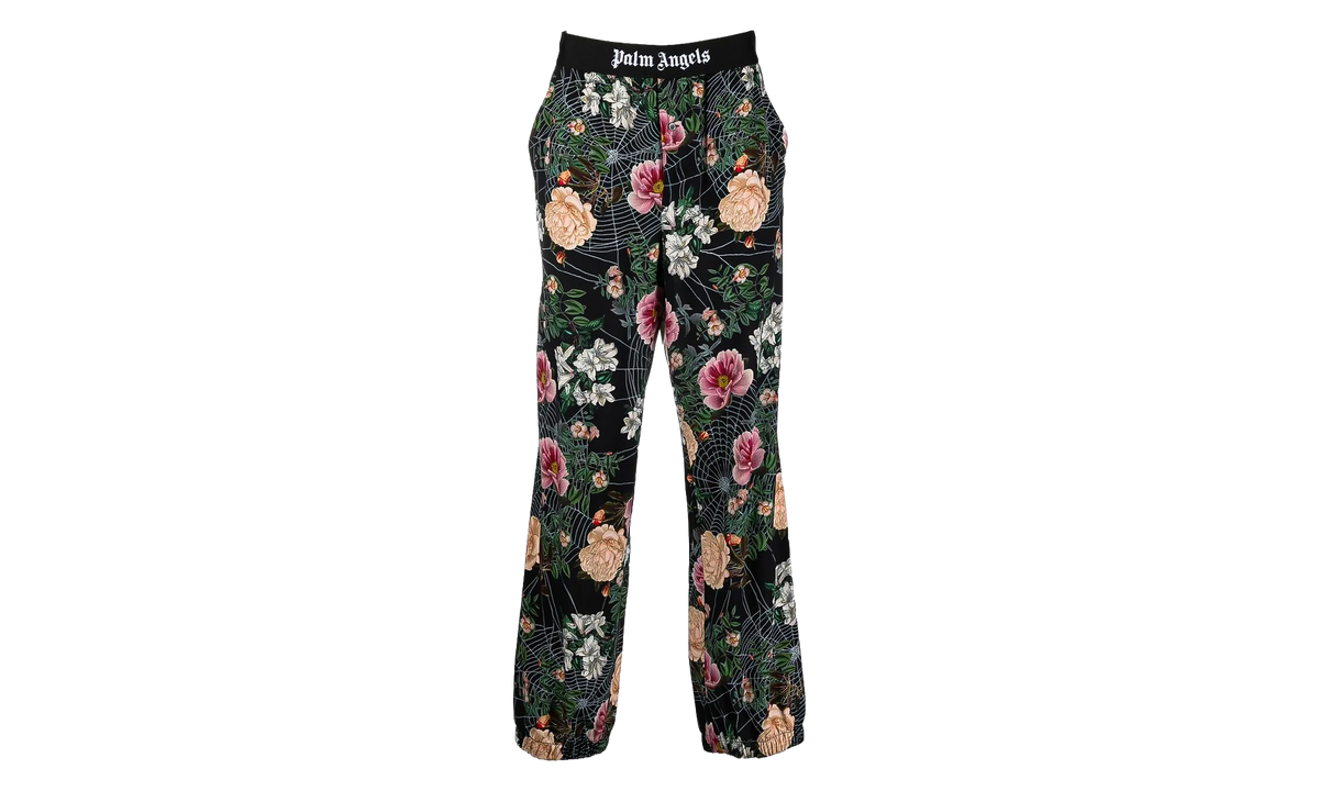 Flower Easy Pants "Black / White" PMCA122F22FAB0041001