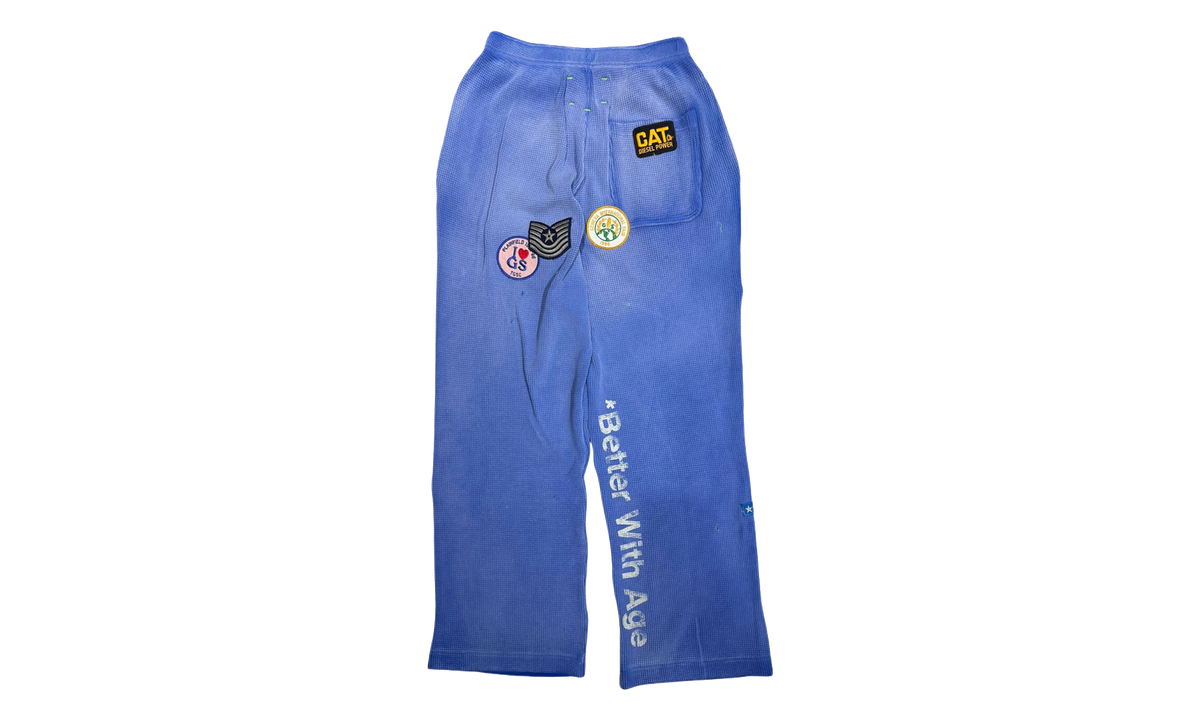 Gentlemen's Waffle Sweatpant #1 "Blue" BWA325