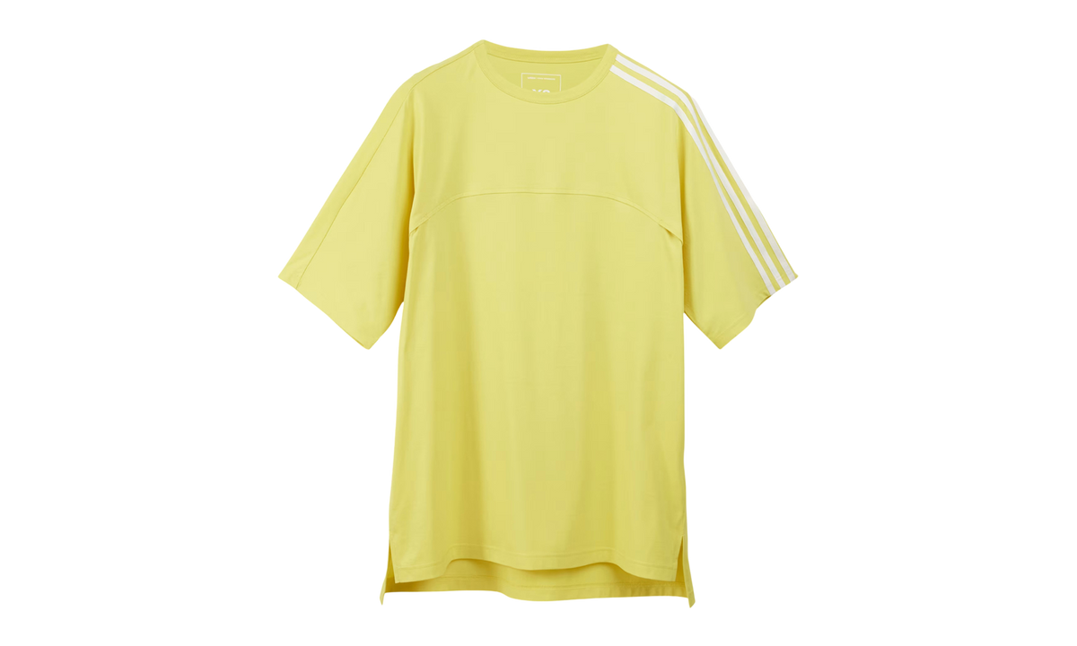Y-3 3-Stripes Short Sleeve T-Shirt "Pure Sulfur" JN3750