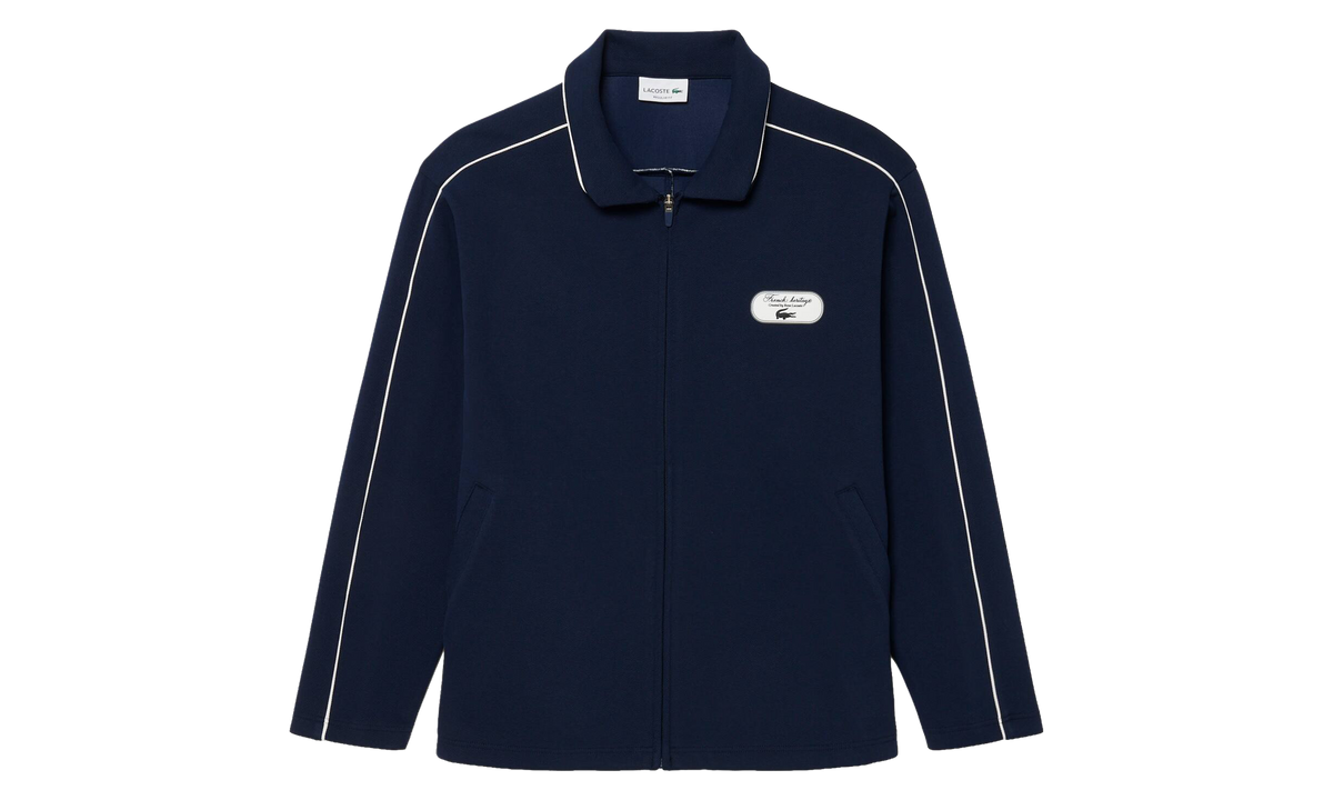 Tennis Heritage Zipped Badge Accent Sweatshirt "Blue" SH6940-00-HHW