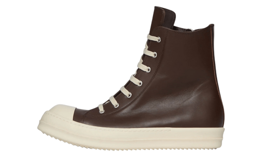 Temple Ramones Sneaker High Leather "Macassar/Milk" RU01F2890 LCO 5311