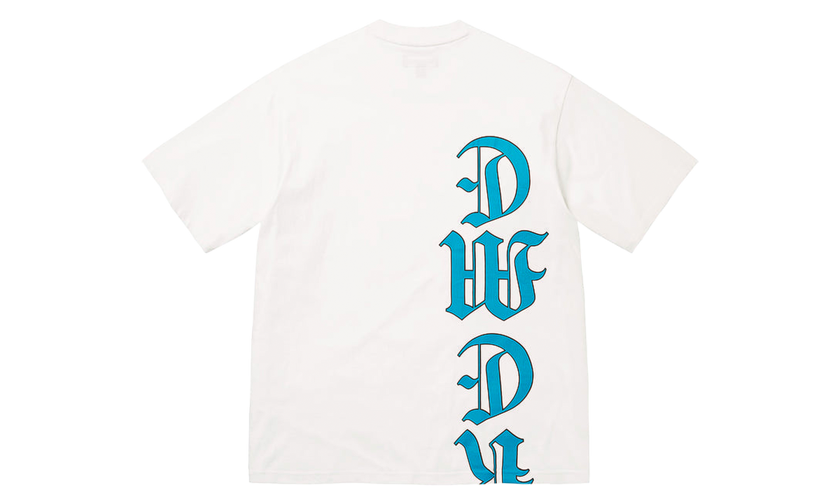 Cracked Vertical S/S Top "FW26 - White" SU29030