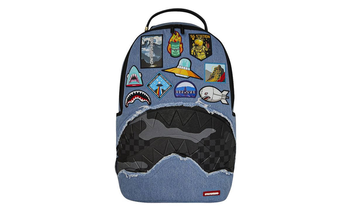 Global Stopover Backpack "Light Blue / Grey" SYG0109