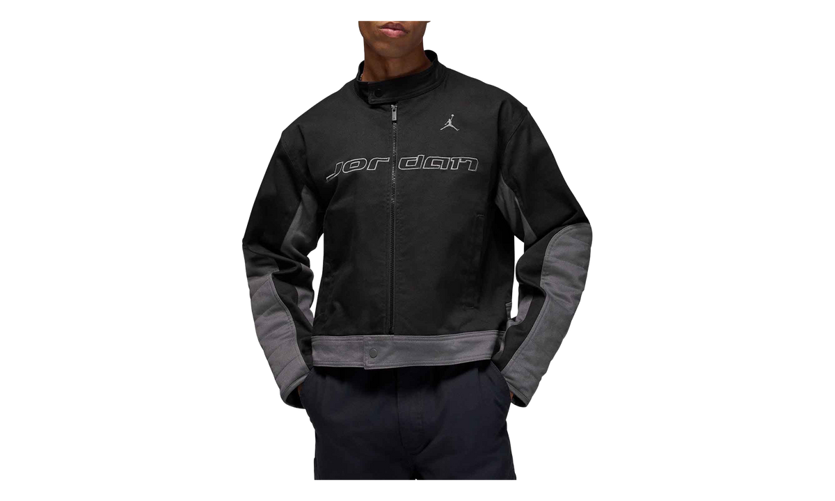 Jordan Brooklyn Motorsport Jacket "Black / Iron Grey / Iron Grey" HV1048 010