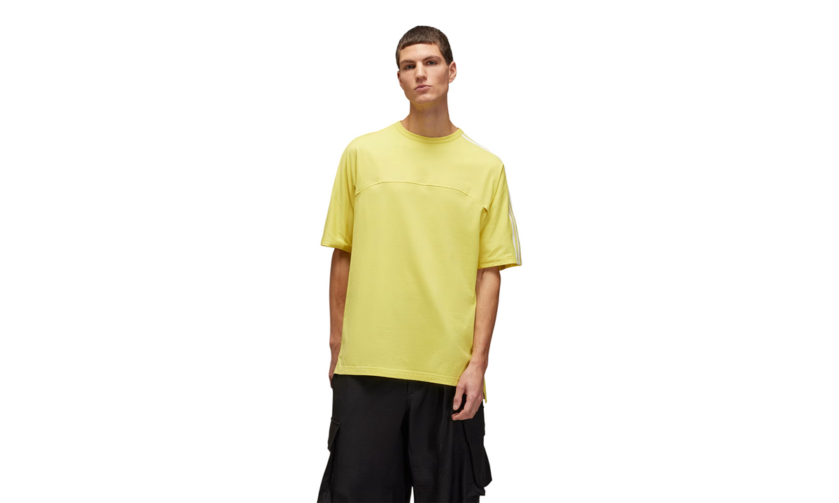 Y-3 3-Stripes Short Sleeve T-Shirt "Pure Sulfur" JN3750