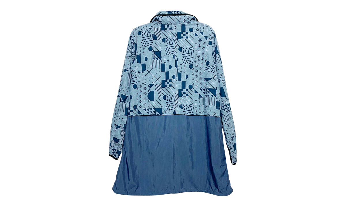International Full Zip Parka Jacket "BLUE HEATHER GREY" 831685 464