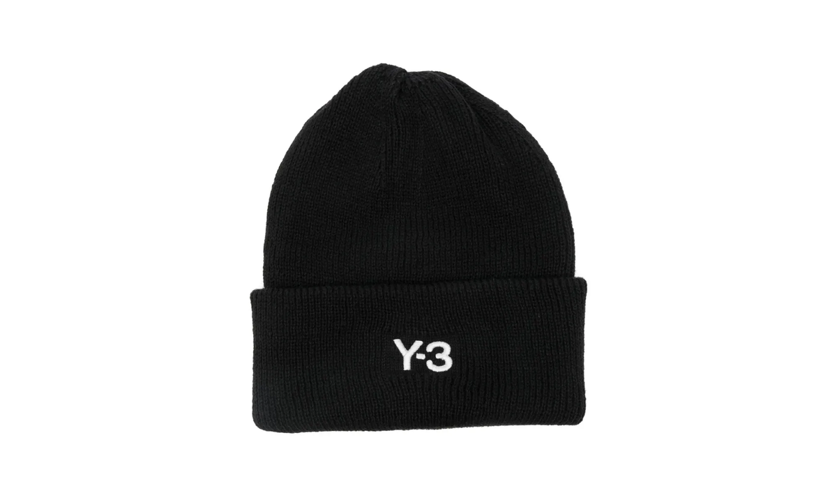 Y3 Classic Knitted Beanie "Black" JW8963