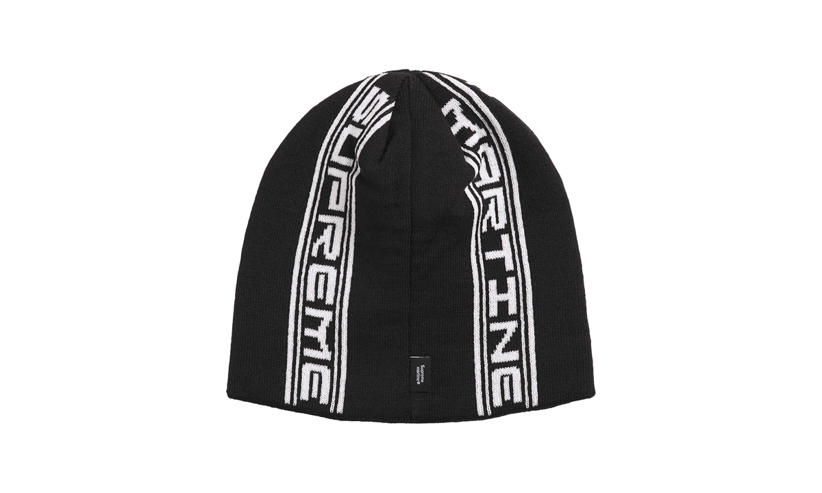 Martine Rose Jacquard Beanie "FW26 - Black" SU29015