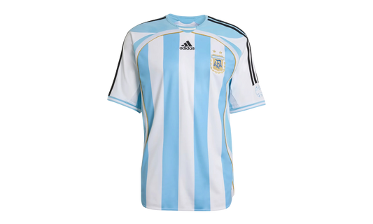 Argentina Home Jersey 2006 "White / Clear Blue" KF0322