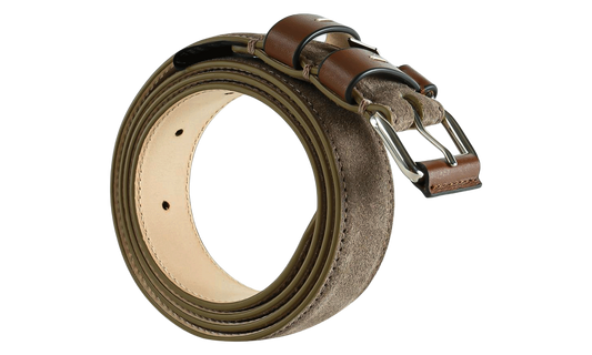 25 MM Belt "Taupe / Chestnut / Chestnut" SA1TP0018P9242HB711