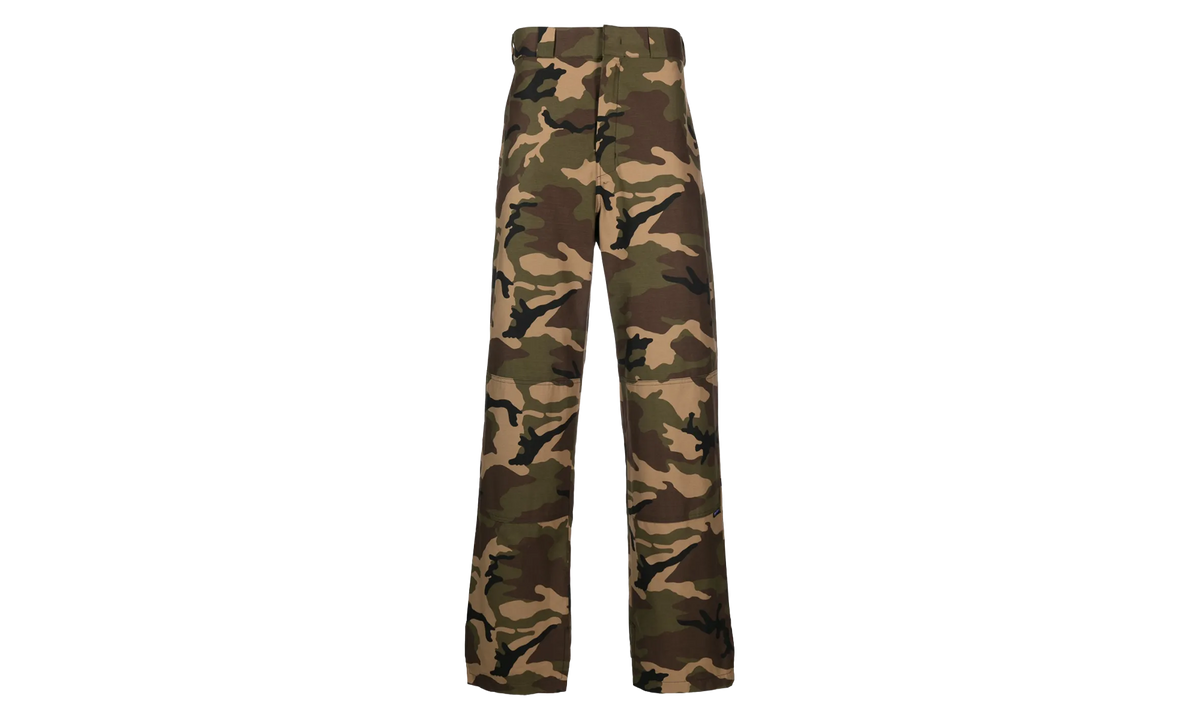 Sartorial Waistband Camo Workpants "Green" PMCG003E23FAB0025603