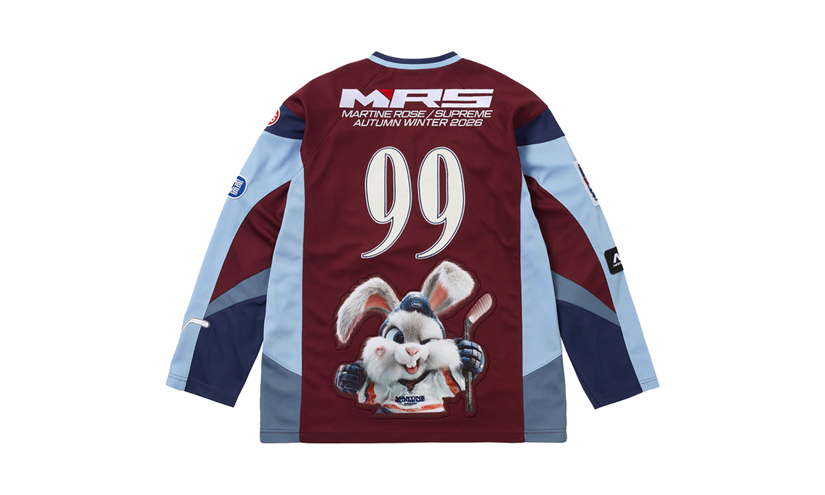 Martine Rose Hockey Jersey "FW26 - Maroon" SU28997