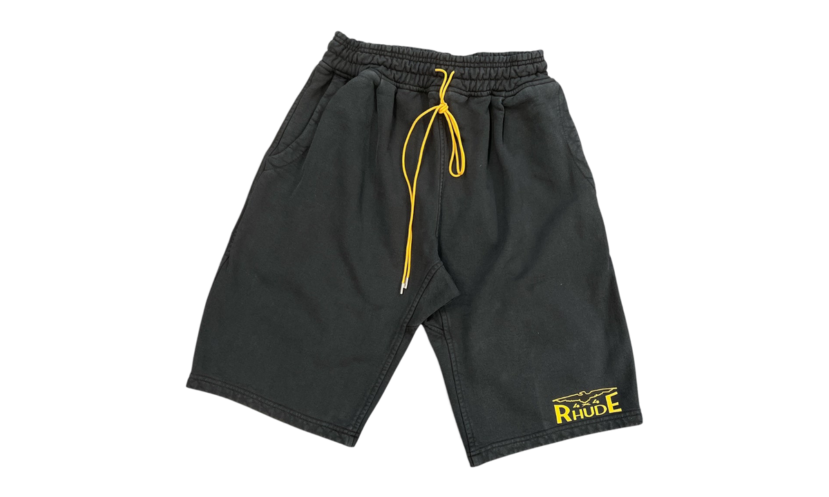 4x4 Spirit Sweatshorts "Vintage Black / Yellow" RHFW26SH03012