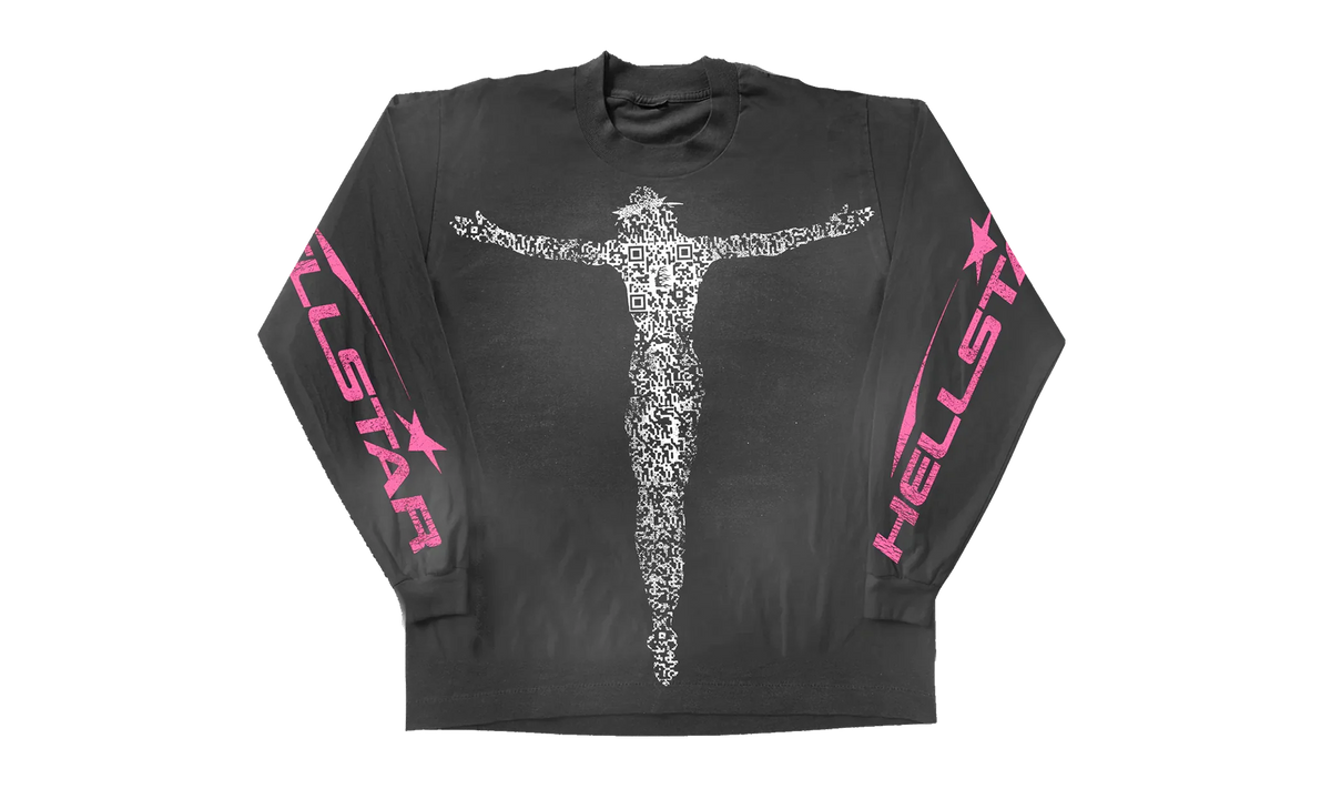 Studios QR Christ L/S T-Shirt "Washed Black" HSR056