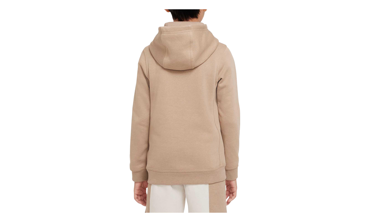 Club Fleece Pullover Hoodie GS "Khaki" CJ7861 247
