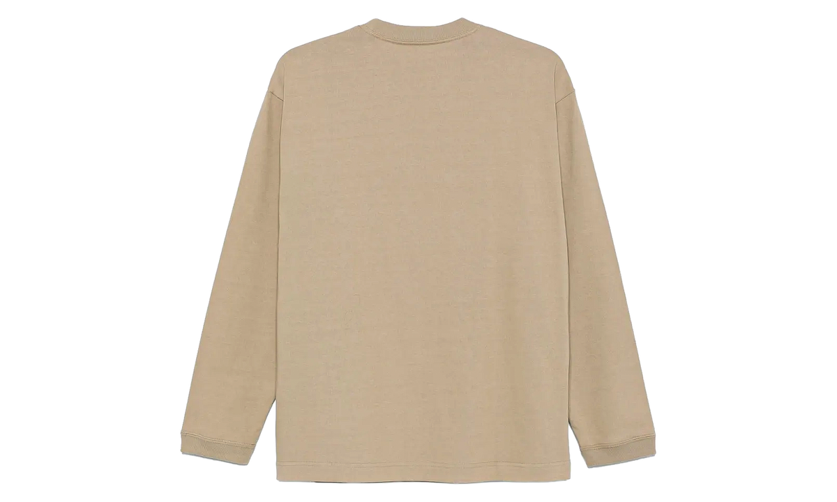 Heavy Cotton Pocket LS Tee "Light Beige" 5744284166