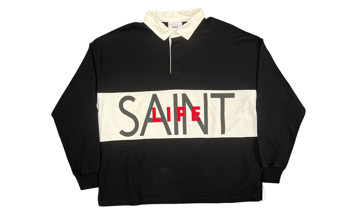 Long Sleeve Polo Shirt - SAINT LIFE "Black" SM MK1 0000 023