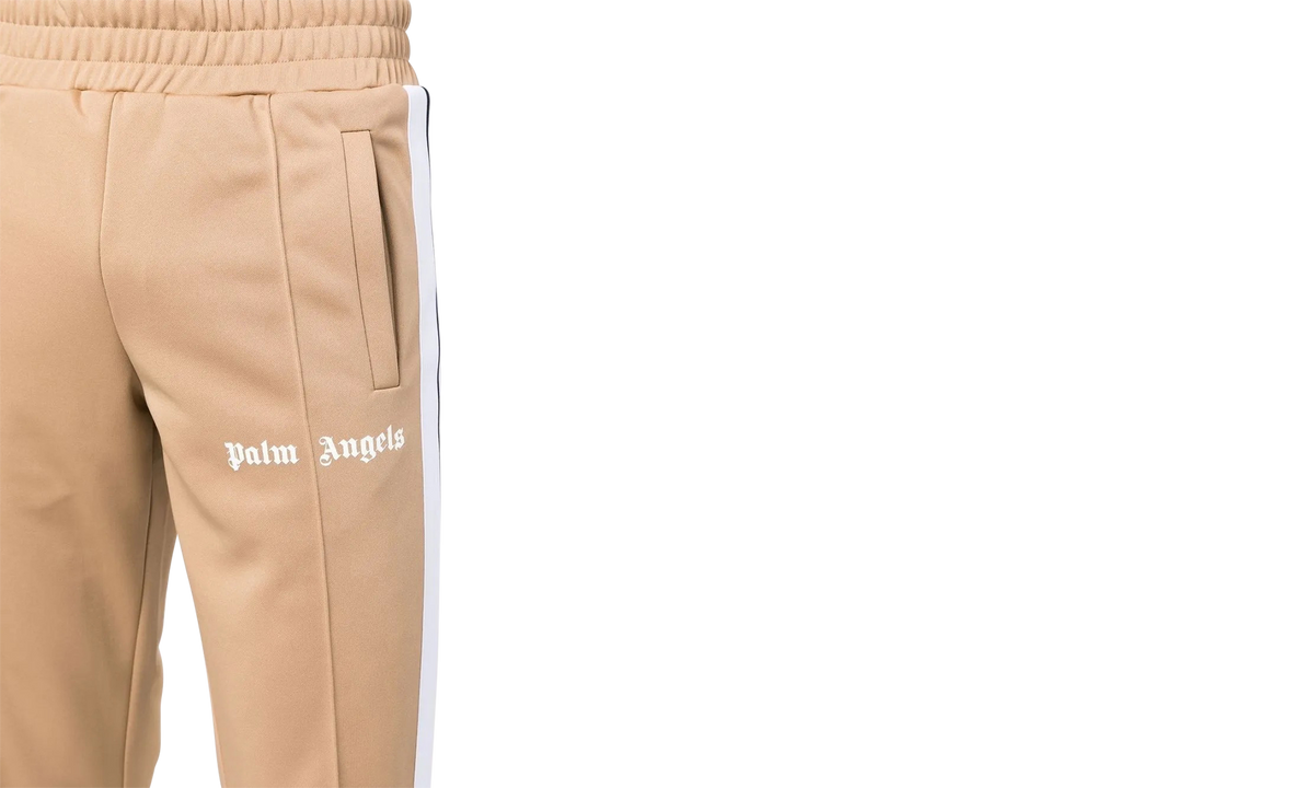 Classic Track Pants "Beige/White" PMCJ001C99FAB0046101