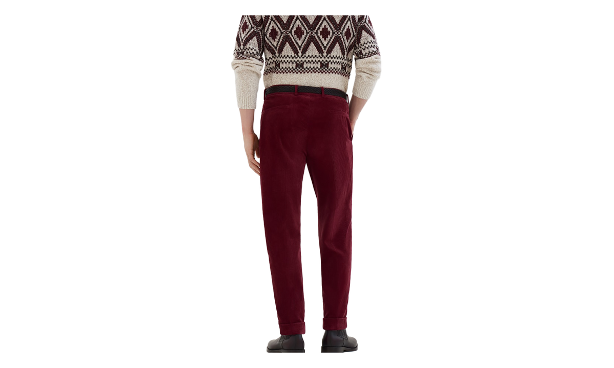 Corduroy Trousers "Purple" BRUN2870