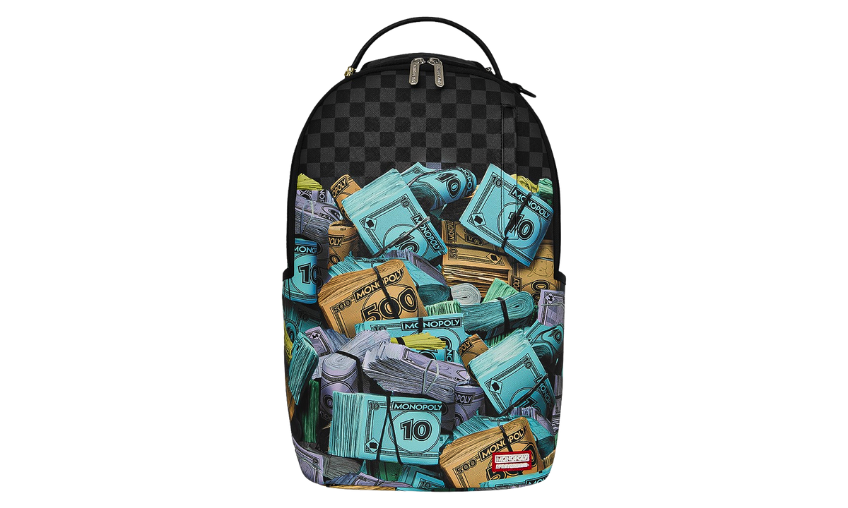 Monopoly Stack Up Backpack "Black / Teal" SYG0112