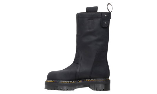 Rick Owens Quad Sole Pull on Boot "Black" DM02F18144001