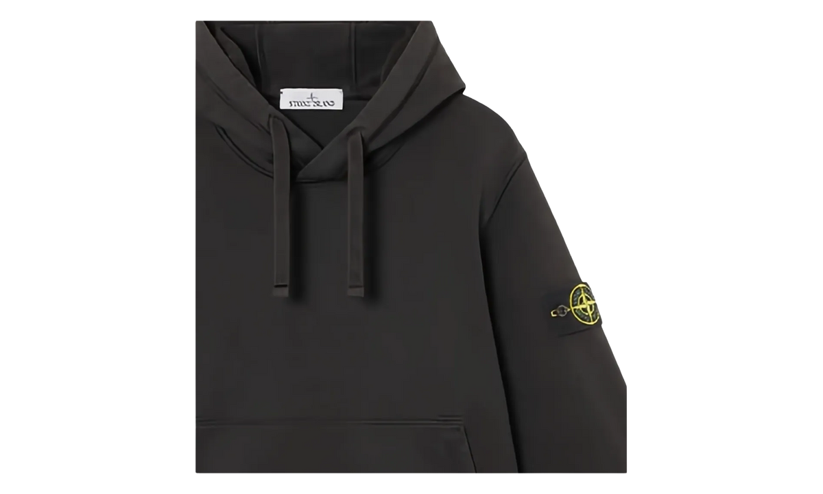 Organic Cotton Fleece Regular Fit Hooded Sweatshirt "Grey" K2S156100062S0051V006B