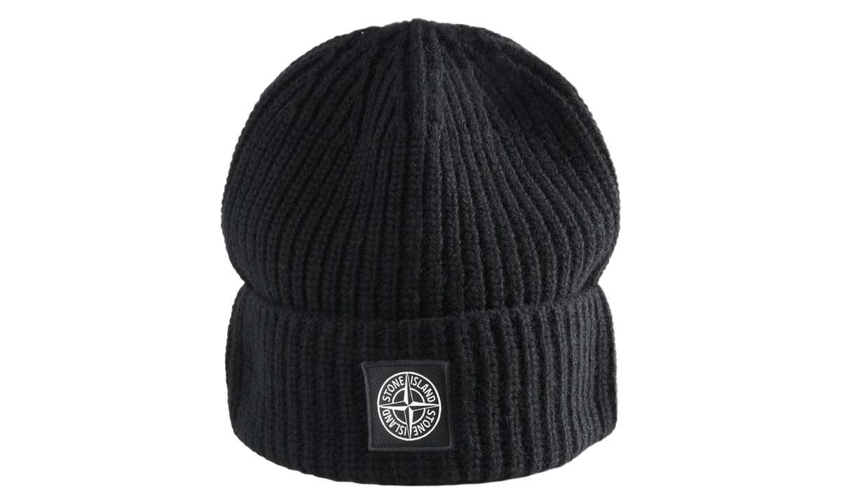 Geelong Wool Knit Beanie "Black" N100012 S00B4 V0029