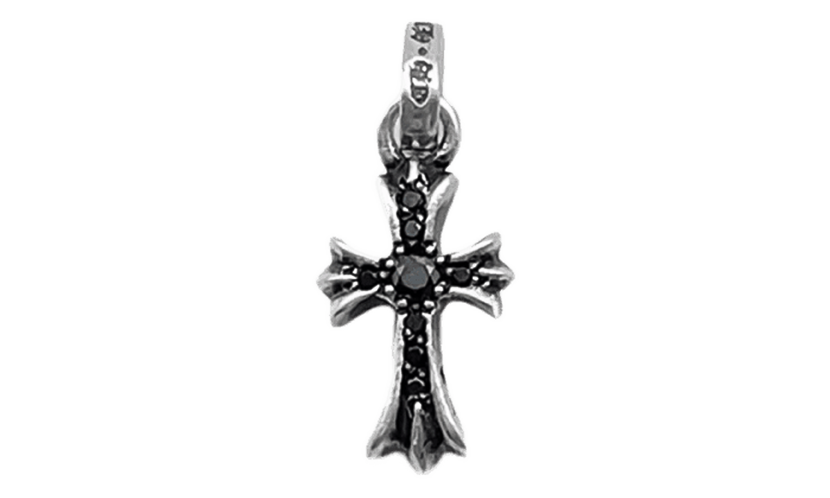 Silver Baby Fat Pendant Black Diamond "Silver" CHRM2083