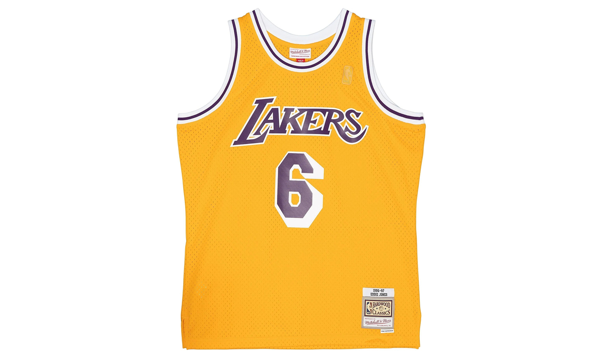 Home Jersey "NBA Lakers 1996 Eddie Jones" SMJY4307 LAL96EJNLTGD
